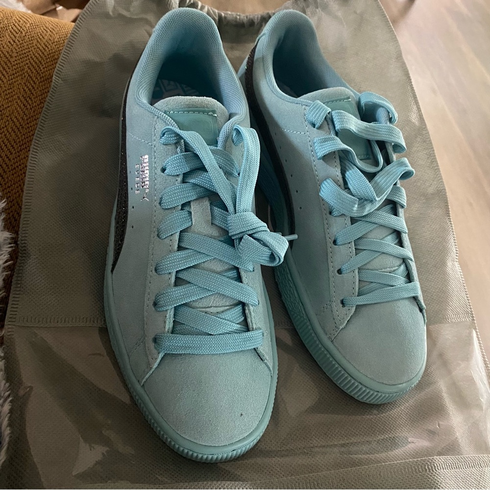 Puma Light Blue Sneakers